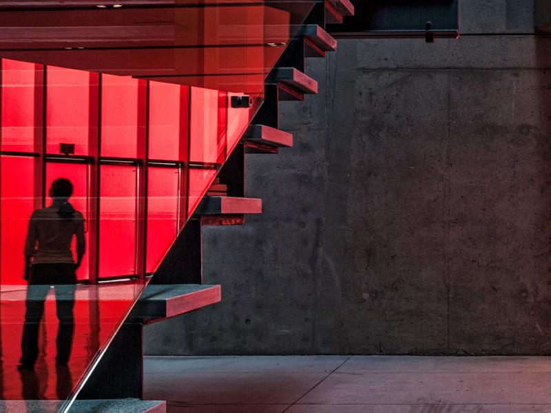 Film décoratif coloré transparent ROUGE C 152 x 300 cm   